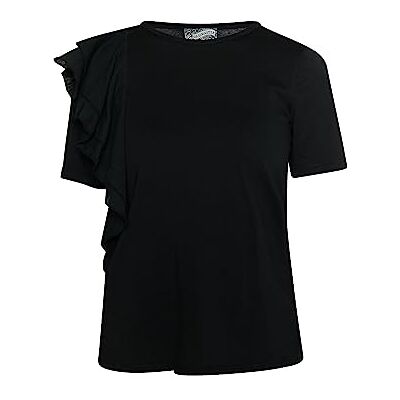 YUKA yuca dam tshirt, svart, S YUKA yuca dam tshirt, svart, S