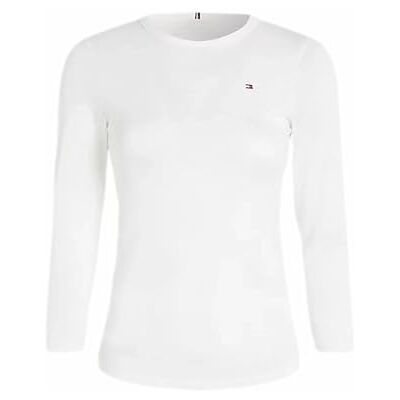 Tommy Hilfiger Litao-Case Dam 1985 Slim SLUB Open-NK 3/4 SLV L/S stickade toppar, flerfärgad, L, Flerfärgade, L Tommy Hilfiger Litao-Case Dam 1985 Slim SLUB Open-NK 3/4 SLV L/S stickade toppar, flerfärgad, L, Flerfärgade, L