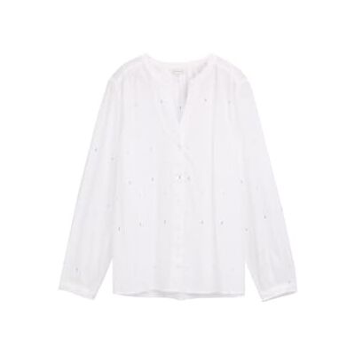 TOM TAILOR damblus, 37537 – flerfärgade sömmar, 38 TOM TAILOR damblus, 37537 – flerfärgade sömmar, 38