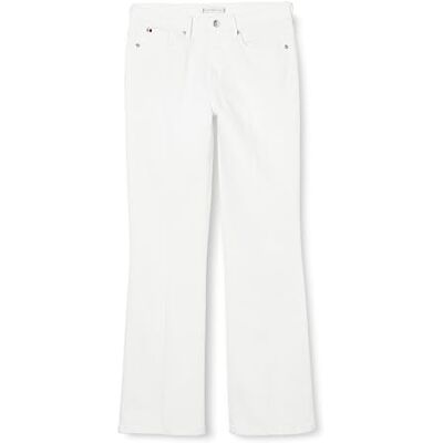 Tommy Hilfiger Bootcut RW vita Denimbyxor, TH Optic White, 24W/34L dam, Th Optic White, 24W / 34L Tommy Hilfiger Bootcut RW vita Denimbyxor, TH Optic White, 24W/34L dam, Th Optic White, 24W / 34L