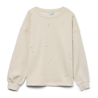 VERO MODA Vmfatilda L/S sweatshirt JRS Btq, Björk, XS VERO MODA Vmfatilda L/S sweatshirt JRS Btq, Björk, XS
