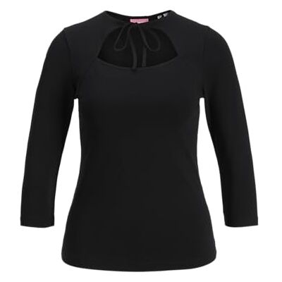 JACK & JONES Jxgigi STR 3/4 Open Top JRS, svart, XS JACK & JONES Jxgigi STR 3/4 Open Top JRS, svart, XS