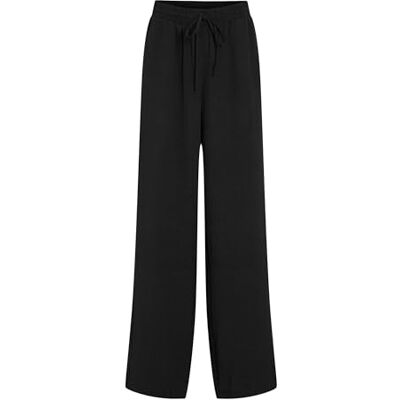 Vila Vijosa Hw Wide Pants – Noos, Svart skönhet, 42 Vila Vijosa Hw Wide Pants – Noos, Svart skönhet, 42