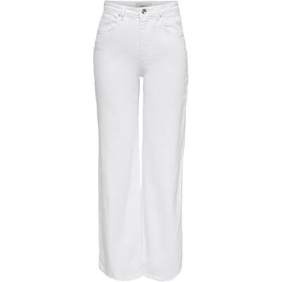 ONLY Dam ONLJUICY HW Wide ben DNM REABOX NOOS jeans, vit, 29/30 ONLY Dam ONLJUICY HW Wide ben DNM REABOX NOOS jeans, vit, 29/30