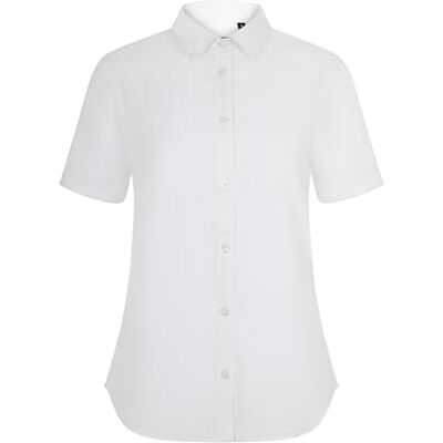VELILLA 405025S, Oxford stretch kortärmad damskjorta, vit, storlek 2XL, Vit, XXL VELILLA 405025S, Oxford stretch kortärmad damskjorta, vit, storlek 2XL, Vit, XXL