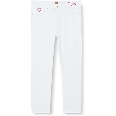 Boss Jeansbyxor, dam, Vit 100, 54 SE Boss Jeansbyxor, dam, Vit 100, 54 SE