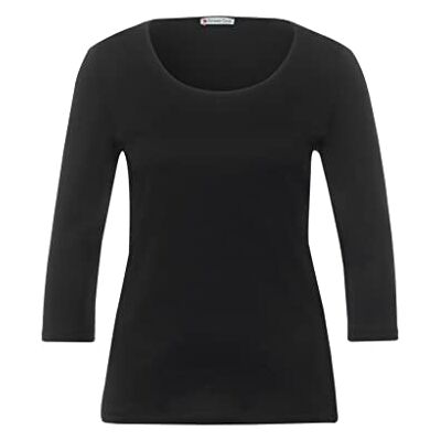 Street One Dam Pania T-shirt, svart, 44 Street One Dam Pania T-shirt, svart, 44