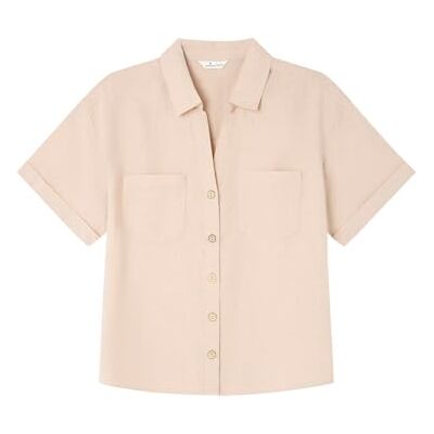 Springfield Beige skjorta 36, Tryckt rostat, 34 Springfield Beige skjorta 36, Tryckt rostat, 34