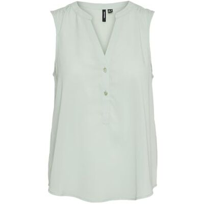 VERO MODA VMNAJA SL TOP WVN GA NOOS, Siltgrön, M VERO MODA VMNAJA SL TOP WVN GA NOOS, Siltgrön, M