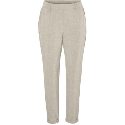 VERO MODA Vmmaya Mone Mw Loose Tailor Pant Noos, Havregryn, (XS) W x 32L VERO MODA Vmmaya Mone Mw Loose Tailor Pant Noos, Havregryn, (XS) W x 32L