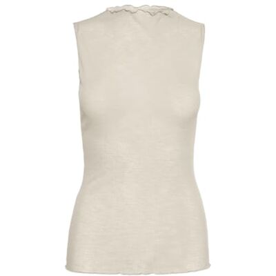 VERO MODA dam Vmines Sl O-hals tröja topp, Björk, XS VERO MODA dam Vmines Sl O-hals tröja topp, Björk, XS