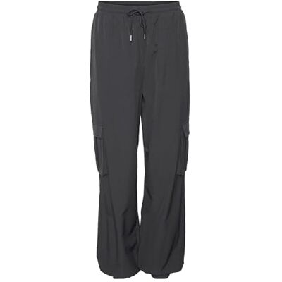 VERO MODA dam Vmkimberly Hw cargobyxa Noos byxor, asfalt, (M) W x 30L VERO MODA dam Vmkimberly Hw cargobyxa Noos byxor, asfalt, (M) W x 30L