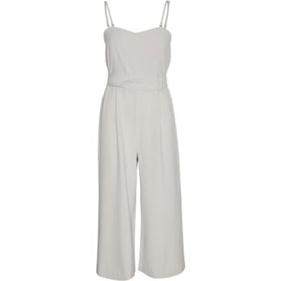 VERO MODA Damer Vmclover Sl skuren rak jumpsuit, Silverfoder, M VERO MODA Damer Vmclover Sl skuren rak jumpsuit, Silverfoder, M
