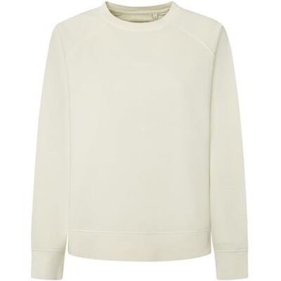 Pepe Jeans kvinnors egenskaper, sweatshirt, vit, M, Vit (Mousse vit), M Pepe Jeans kvinnors egenskaper, sweatshirt, vit, M, Vit (Mousse vit), M