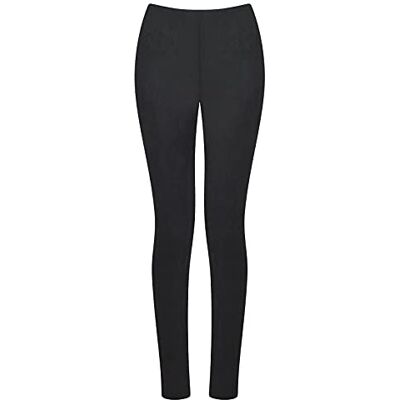Joe Browns Basic mocka leggings för kvinnor, Svart, 32 SE Joe Browns Basic mocka leggings för kvinnor, Svart, 32 SE