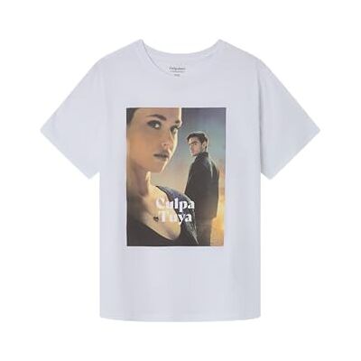 Springfield Skyldig grafisk kortärmad T-shirt, Brunt, S Springfield Skyldig grafisk kortärmad T-shirt, Brunt, S
