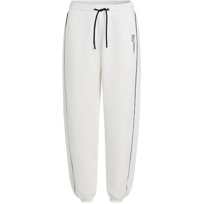 KARL LAGERFELD JEANS , Dam, Piping Swatpant, Regular Fit, Vit, M KARL LAGERFELD JEANS , Dam, Piping Swatpant, Regular Fit, Vit, M