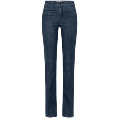 Brax Style Shakira vintage stretch denim ekologisk bomull, Använd stenblå, 32W x 30L Brax Style Shakira vintage stretch denim ekologisk bomull, Använd stenblå, 32W x 30L