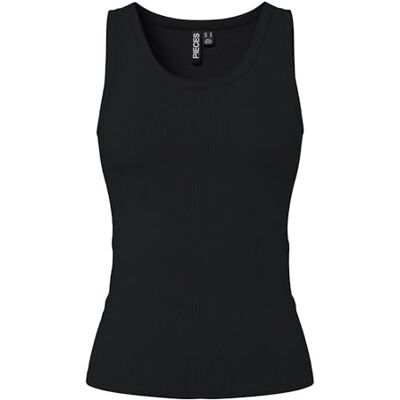 PIECES Pcmay Tank Top Noos Bc, svart, XL PIECES Pcmay Tank Top Noos Bc, svart, XL