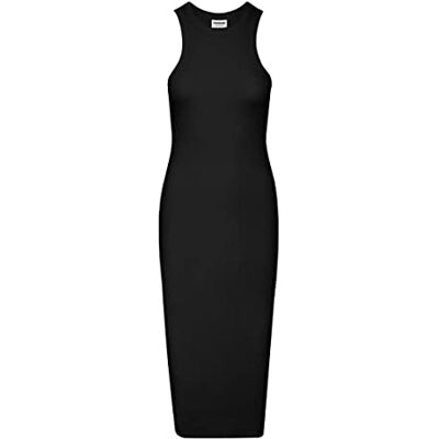 NOISY MAY dam Nmmaya S/L hållare hals maxi klänning curve klänning (2-pack), svart, 50 SE NOISY MAY dam Nmmaya S/L hållare hals maxi klänning curve klänning (2-pack), svart, 50 SE