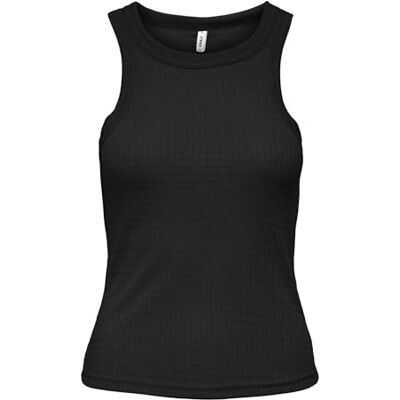 ONLY Onlryder S/L O-Neck Top JRS, svart, M ONLY Onlryder S/L O-Neck Top JRS, svart, M