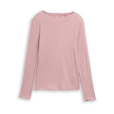 TOM TAILOR Denim dam långärmad T-shirt, 12120 – antik rosmelerad, XXL TOM TAILOR Denim dam långärmad T-shirt, 12120 – antik rosmelerad, XXL