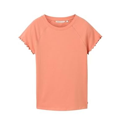 TOM TAILOR Denim T-shirt för kvinnor, 35155 – Burnt terrakotta, S TOM TAILOR Denim T-shirt för kvinnor, 35155 – Burnt terrakotta, S