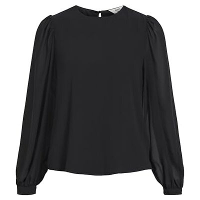 Object Kvinnlig blus ballongärmar, svart, 38 Object Kvinnlig blus ballongärmar, svart, 38