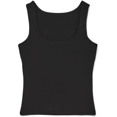 VERO MODA VMMILLION SL fyrkantig topp 2-vägs JRS NOOS, svart, M VERO MODA VMMILLION SL fyrkantig topp 2-vägs JRS NOOS, svart, M