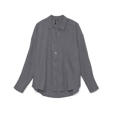 VERO MODA damskjorta VMMELANEY skjorta, excalibur, M VERO MODA damskjorta VMMELANEY skjorta, excalibur, M