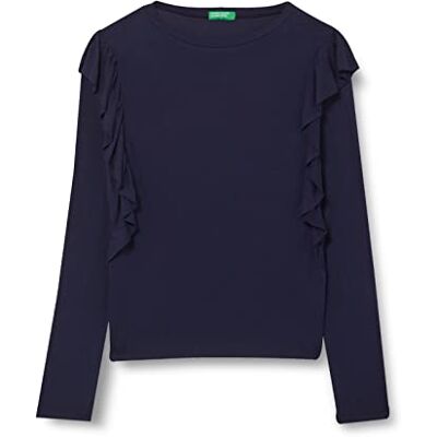 United t-shirt för flickor, Blu 252, S United t-shirt för flickor, Blu 252, S
