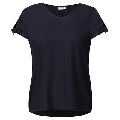 Cecil Blus skjorta i enfärgad, Urban Dark Blue, L Cecil Blus skjorta i enfärgad, Urban Dark Blue, L