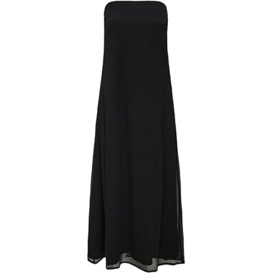 ONLY Onlasta Life Tube Long Dress WVN, svart, L ONLY Onlasta Life Tube Long Dress WVN, svart, L