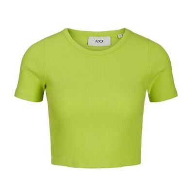 JACK & JONES Dam Jjxx Jxflorie Ss Rib Tee Noos T-shirt, Lime Punch, XS JACK & JONES Dam Jjxx Jxflorie Ss Rib Tee Noos T-shirt, Lime Punch, XS