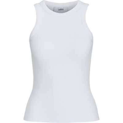 JJXX Jxforest STR Sl Rib Top JRS Noos, Ljus vit, XL JJXX Jxforest STR Sl Rib Top JRS Noos, Ljus vit, XL