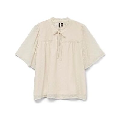 VERO MODA Kvinnlig blus VMLEAH topp, Pimpsten, L VERO MODA Kvinnlig blus VMLEAH topp, Pimpsten, L