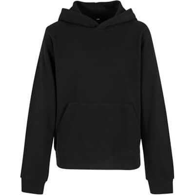 Urban Classics Sweatshirt för kvinnor, svart, 158-164 Urban Classics Sweatshirt för kvinnor, svart, 158-164