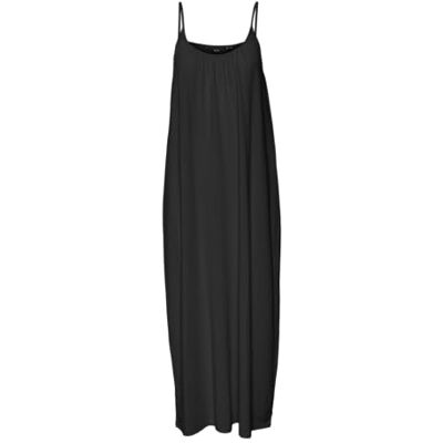 VERO MODA Vmmolly Ss oversize Calf Dress Noos klänning, svart, XL VERO MODA Vmmolly Ss oversize Calf Dress Noos klänning, svart, XL