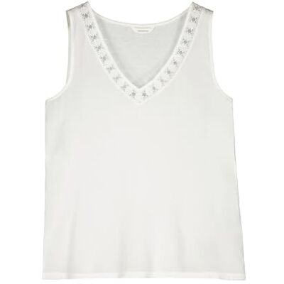 Springfield T-shirt, Gul/Pistage, S Springfield T-shirt, Gul/Pistage, S