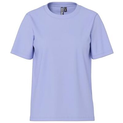PIECES Pcria Ss Solid Tee JRS Noos Bc, Baby lavendel, L PIECES Pcria Ss Solid Tee JRS Noos Bc, Baby lavendel, L