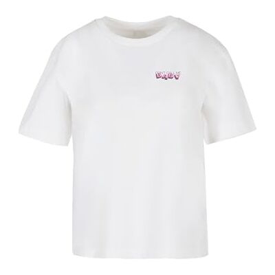 Dam-t-shirt, Don't Call Me Tee, avslappnad t-shirt med tryck, överdimensionerad passform, bomull, storlekar XS – 5XL, Vit, M Dam-t-shirt, Don't Call Me Tee, avslappnad t-shirt med tryck, överdimensionerad passform, bomull, storlekar XS – 5XL, Vit, M