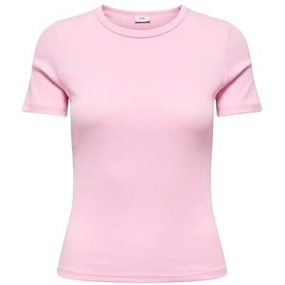 JDY lucky S/S O Neck Top JRS dia, Doftande lila, XS JDY lucky S/S O Neck Top JRS dia, Doftande lila, XS