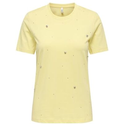 ONLY Endast Onlfilizza Life S/S Stone Top Box JRS ONLY Endast Onlfilizza Life S/S Stone Top Box JRS