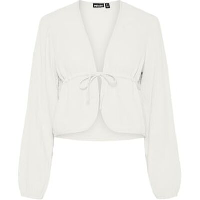 PIECES Pcsastina Ls V-hals topp Bc, Molndansare, S PIECES Pcsastina Ls V-hals topp Bc, Molndansare, S