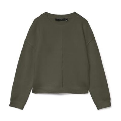 VERO MODA Vmbesti Ls O-hals tröja Boo, Druva blad, XL VERO MODA Vmbesti Ls O-hals tröja Boo, Druva blad, XL