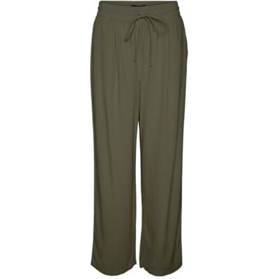 VERO MODA dam Vmjesmilo Wide Pants WVN Ga Noos byxor, Kalamata, XS VERO MODA dam Vmjesmilo Wide Pants WVN Ga Noos byxor, Kalamata, XS