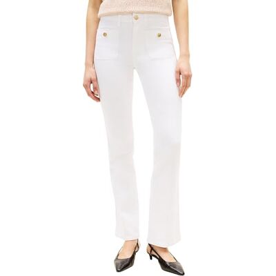 Tommy Hilfiger DNM Clr Bootcut RW Ww0ww48580, vit (TH Optic White), 28 W x 34L dam Tommy Hilfiger DNM Clr Bootcut RW Ww0ww48580, vit (TH Optic White), 28 W x 34L dam