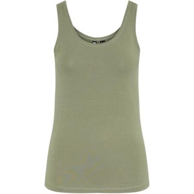 PIECES Dam Pcsirene Tank Top Noos, Djupt ljus grön, S PIECES Dam Pcsirene Tank Top Noos, Djupt ljus grön, S