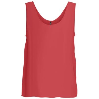 VERO MODA VMMENNY Tank TOP WVN GA NOOS, Cayenne, M VERO MODA VMMENNY Tank TOP WVN GA NOOS, Cayenne, M