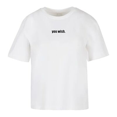 Tee dam T-shirt, Vit, M Tee dam T-shirt, Vit, M